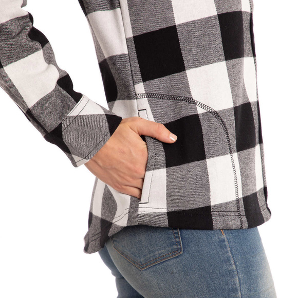 Orvis Ladies Fleece Lined Shirt Jacket - Picture 4 of 5